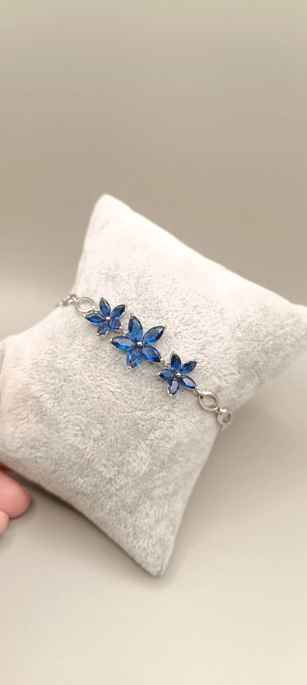 Pulseira lindíssima com flores  – photo 6